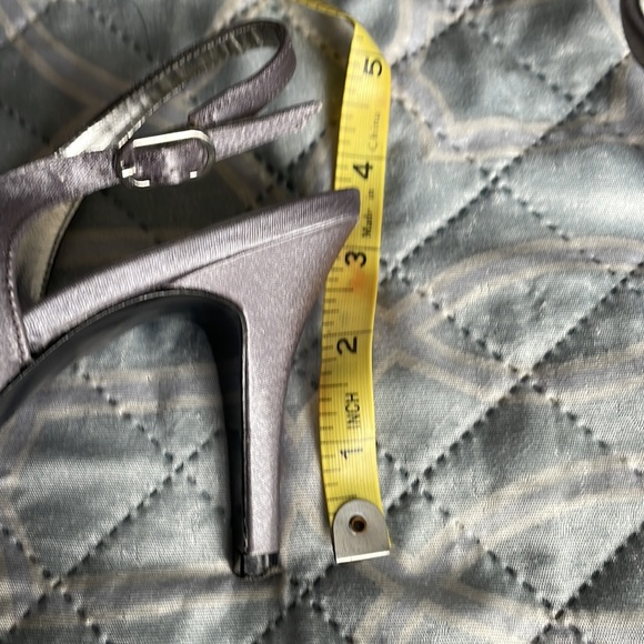 Sling back silver 3 inch heels - Picture 6 of 6